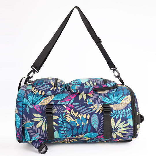 Floral Travel Bookbag