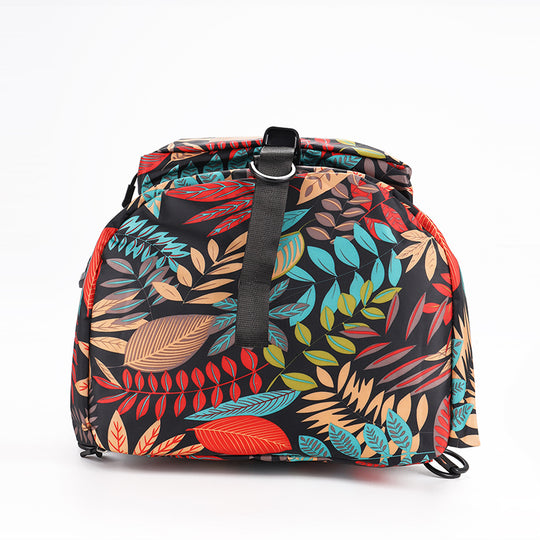 Floral Travel Bookbag