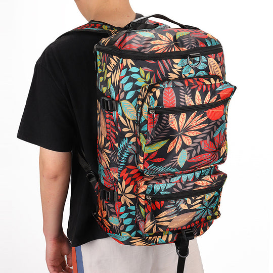 Floral Travel Bookbag