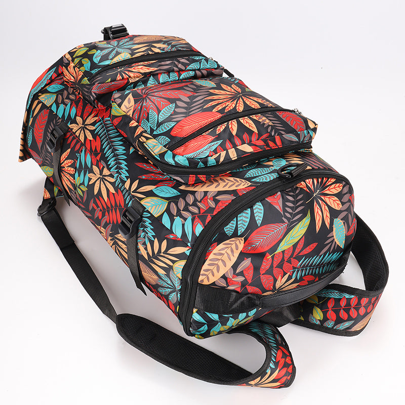 Floral Travel Bookbag