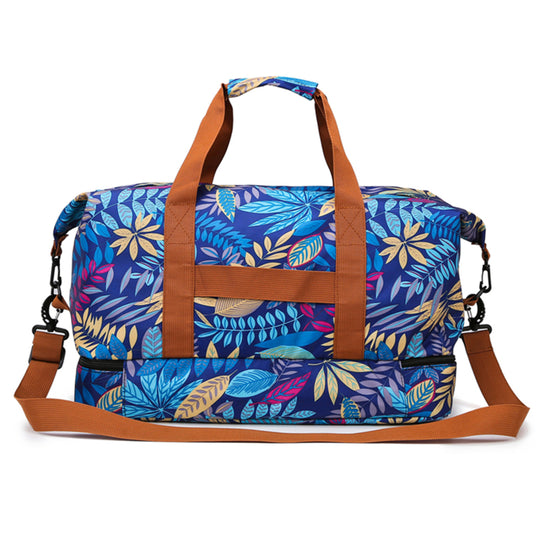 Floral Travel Tote Bag