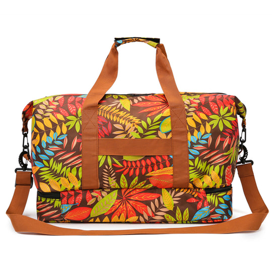 Floral Travel Tote Bag