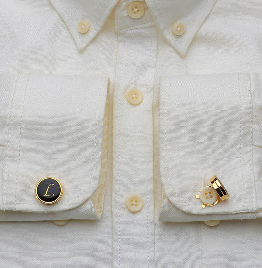 Button Cover Initials