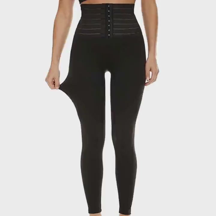 Butt-Boosting Corset Leggings