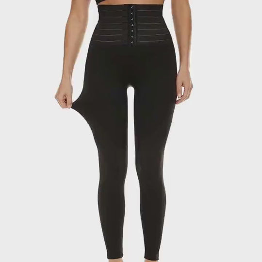 Butt-Boosting Corset Leggings