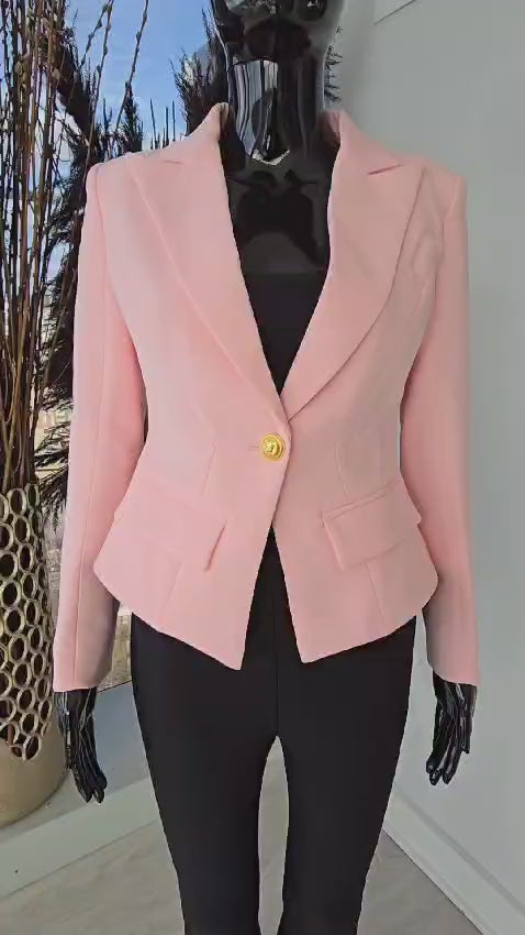 Sculpted Single Breasted Blazer